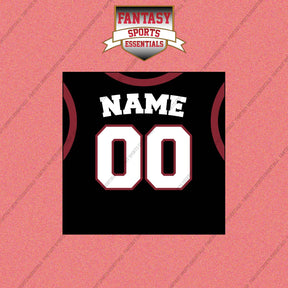 Miami Heat Personalized Current Home Jersey Wall Art Prints