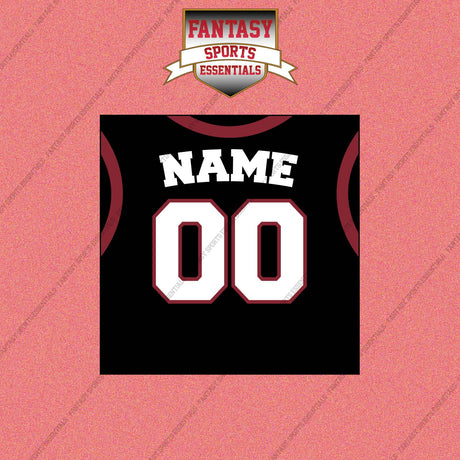 Miami Heat Personalized Current Home Jersey Wall Art Prints