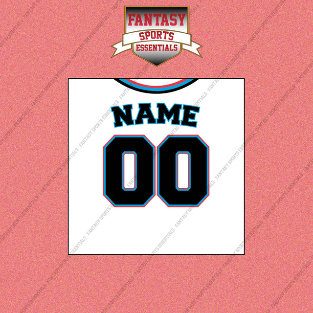 Miami Marlins Personalized Current Home Jersey Wall Art Prints