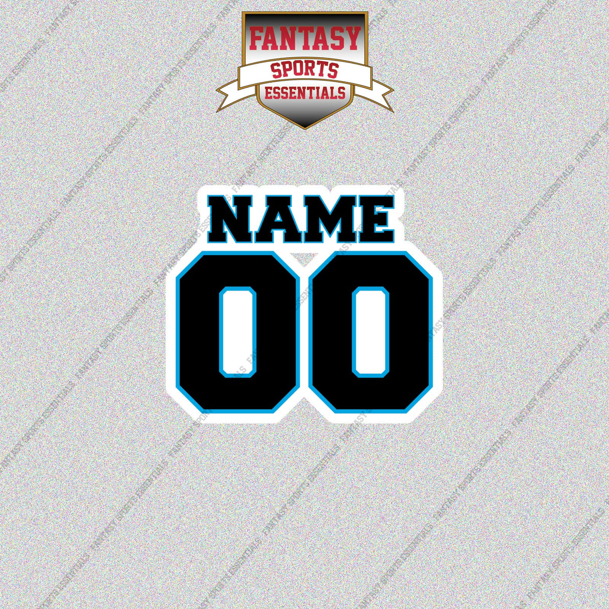 Miami Marlins Personalized Current Name and Number Glossy Stickers