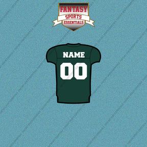 Michigan State Spartans Football Personalized Home Jersey Car Decals