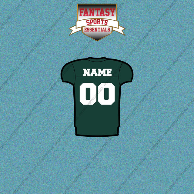 Michigan State Spartans Football Personalized Home Jersey Car Decals