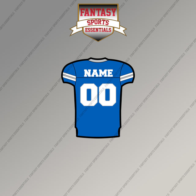 Middle Tennessee Blue Raiders Football Personalized Current Home Jersey Magnets