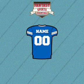 Middle Tennessee Blue Raiders Football Personalized Home Jersey Car Decals
