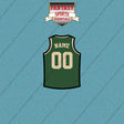 Milwaukee Bucks Personalized Current Home Jersey Car Decals
