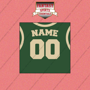 Milwaukee Bucks Personalized Current Home Jersey Wall Art Prints