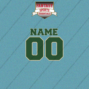 Milwaukee Bucks Personalized Current Name and Number Car Decals