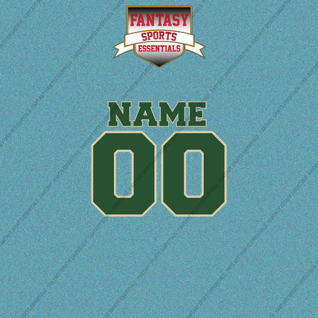 Milwaukee Bucks Personalized Current Name and Number Car Decals