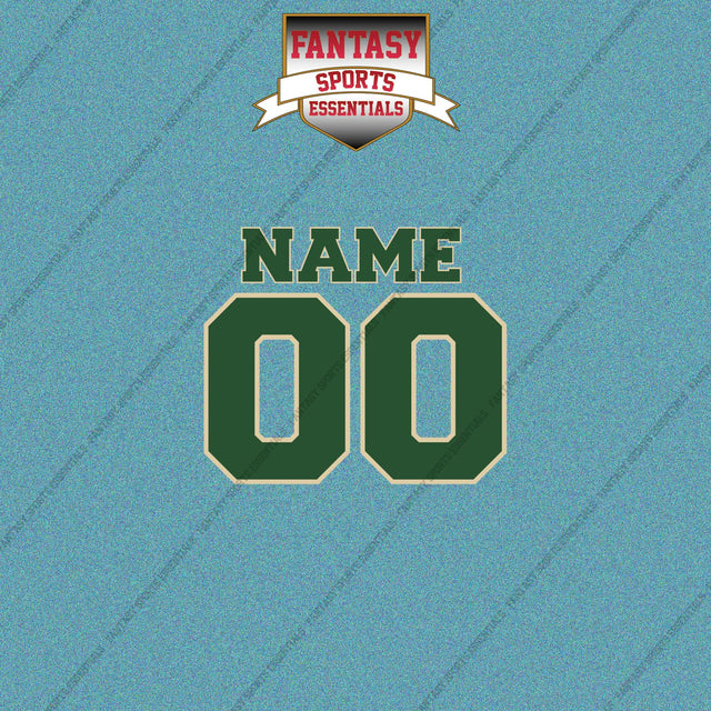 Milwaukee Bucks Personalized Current Name and Number Car Decals