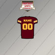 Minnesota Golden Gophers Football Personalized Current Home Jersey Magnets