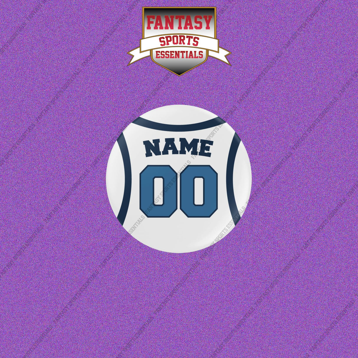 Minnesota Timberwolves Personalized Current Away Jersey Buttons