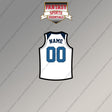 Minnesota Timberwolves Personalized Current Away Jersey Magnets
