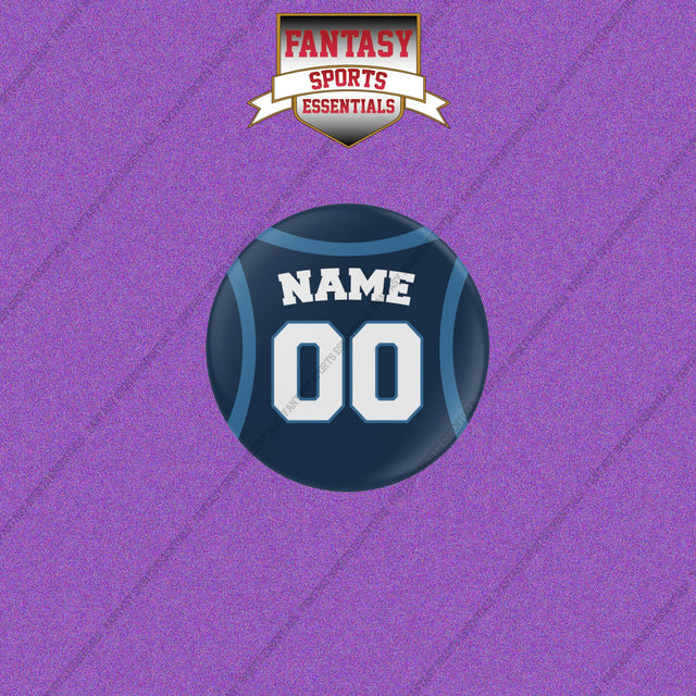 Minnesota Timberwolves Personalized Current Home Jersey Buttons