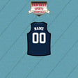 Minnesota Timberwolves Personalized Current Home Jersey Car Decals