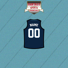 Minnesota Timberwolves Personalized Current Home Jersey Car Decals