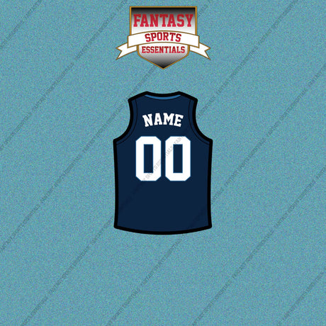 Minnesota Timberwolves Personalized Current Home Jersey Car Decals