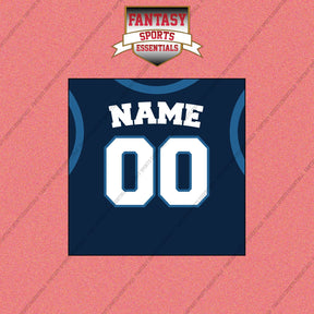 Minnesota Timberwolves Personalized Current Home Jersey Wall Art Prints