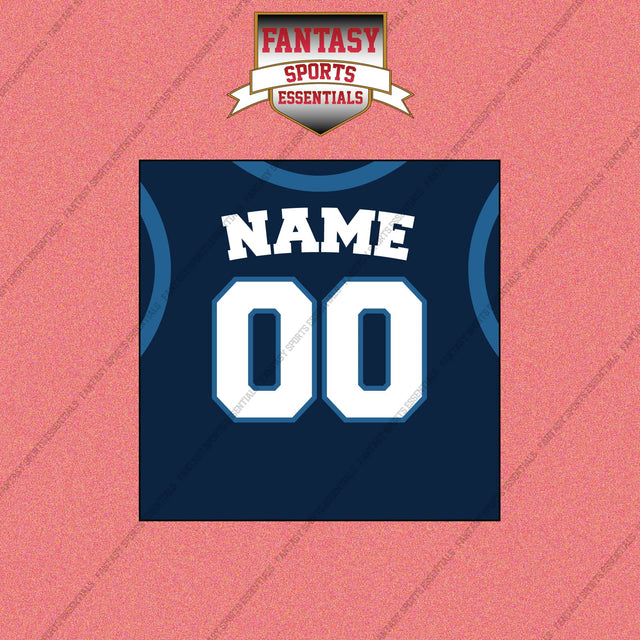 Minnesota Timberwolves Personalized Current Home Jersey Wall Art Prints
