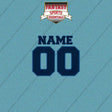 Minnesota Timberwolves Personalized Current Name and Number Car Decals