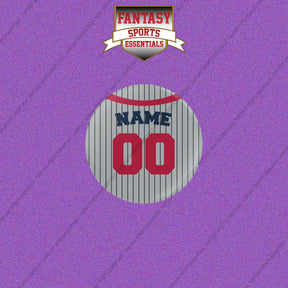 Minnesota Twins Personalized Current Away Jersey Buttons