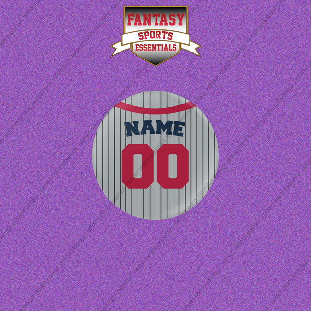 Minnesota Twins Personalized Current Away Jersey Buttons