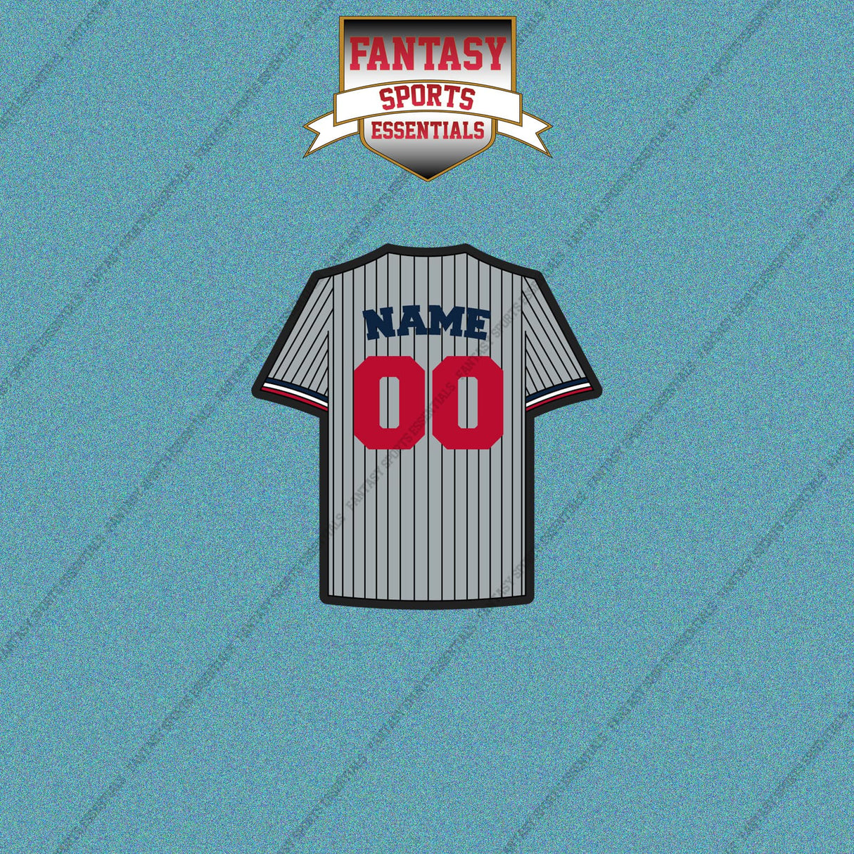 Minnesota Twins Personalized Current Away Jersey Car Decals