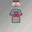 Minnesota Twins Personalized Current Away Jersey Magnets