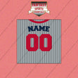 Minnesota Twins Personalized Current Away Jersey Wall Art Prints