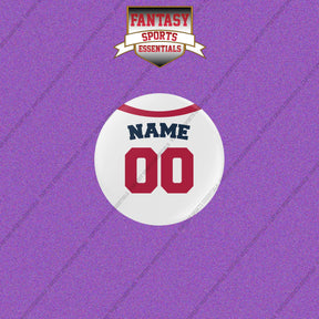 Minnesota Twins Personalized Current Home Jersey Buttons