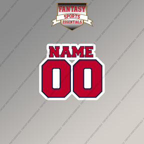 Minnesota Twins Personalized Current Name and Number Magnets