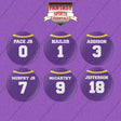 Minnesota Vikings 2025 Home Jersey Button Pins (Choose Your Player) Page 1