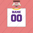 Minnesota Vikings Personalized Current Away Jersey Wall Art Prints