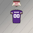 Minnesota Vikings Personalized Current Home Jersey Magnets