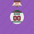 Minnesota Wild Personalized Current Away Jersey Buttons