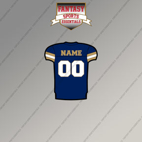 Montana State Bobcats Football Personalized Current Home Jersey Magnets