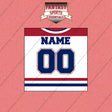 Montreal Canadiens Personalized Current Away Jersey Wall Art Prints