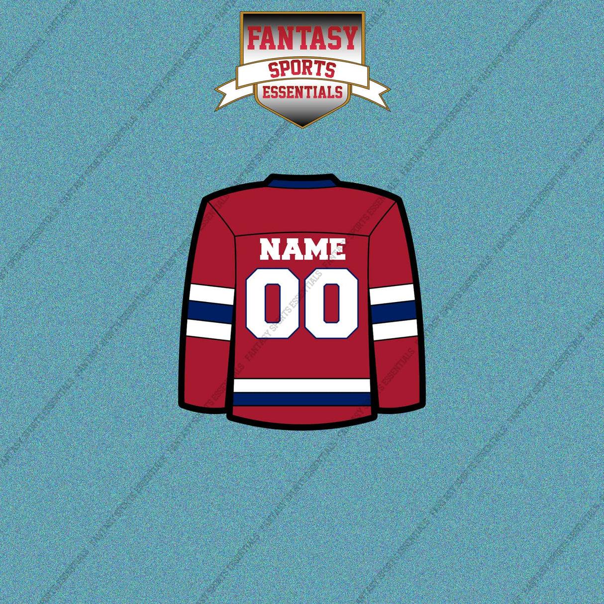 Montreal Canadiens Personalized Current Home Jersey Car Decals