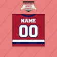 Montreal Canadiens Personalized Current Home Jersey Wall Art Prints