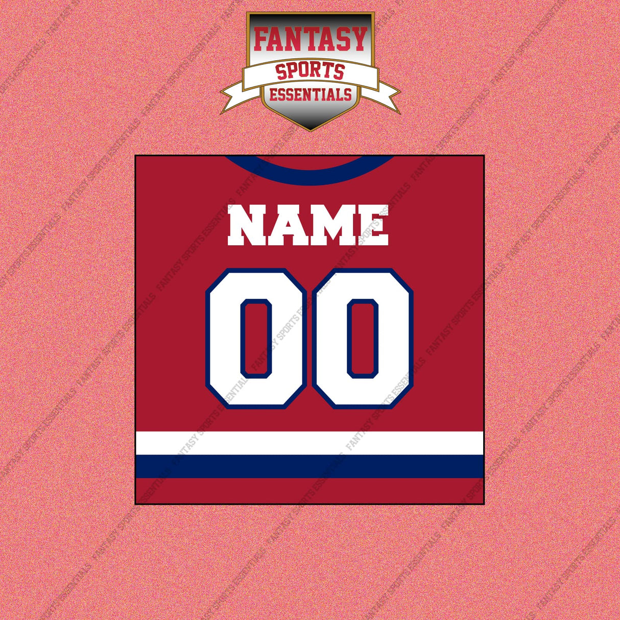 Montreal Canadiens Personalized Current Home Jersey Wall Art Prints