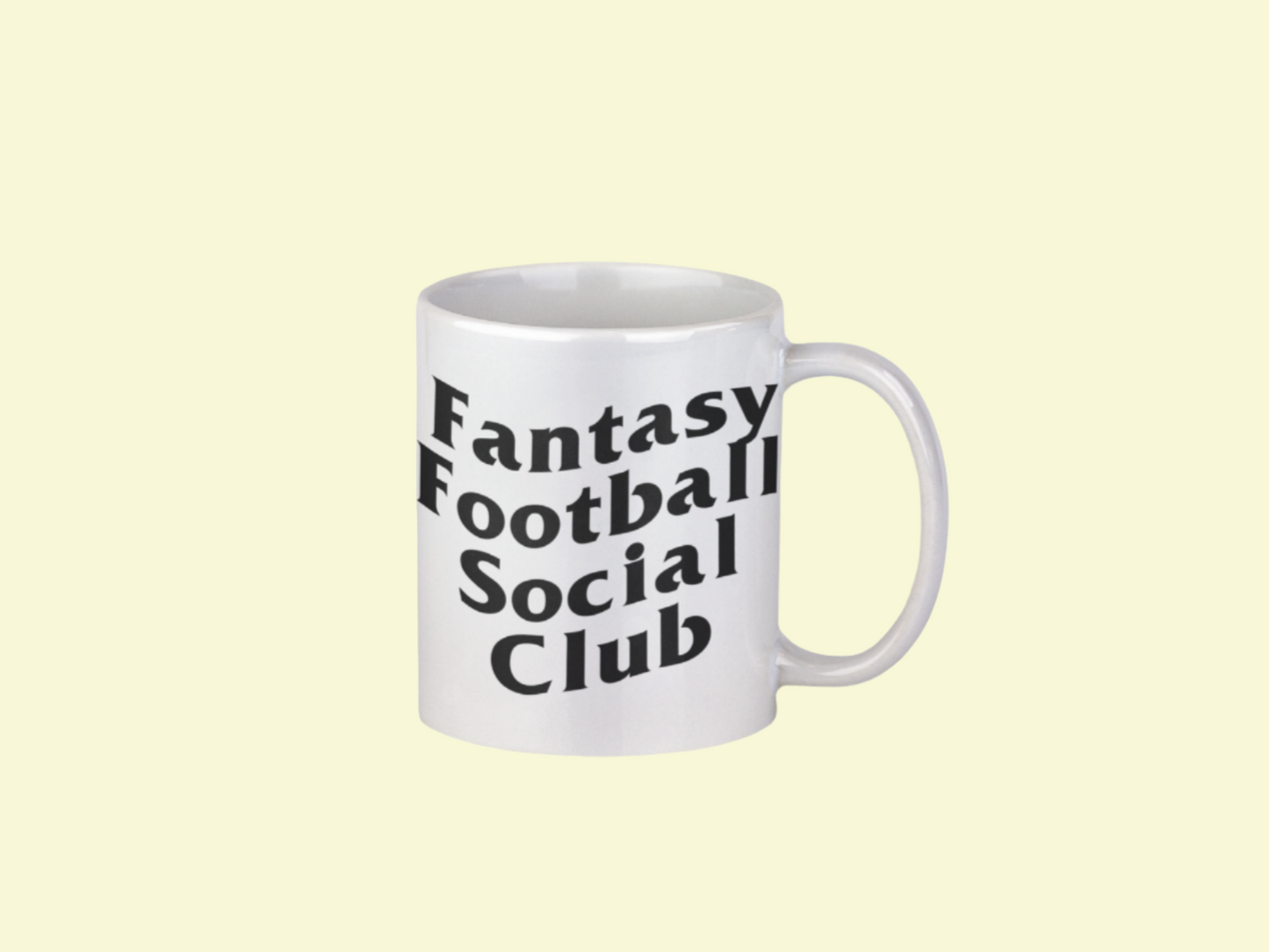 Fantasy Sports Essentials Exclusive Fantasy Football Social Club 11 oz Mug