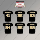 New Orleans Saints 2025 Home Jersey Magnets (Choose Your Player)