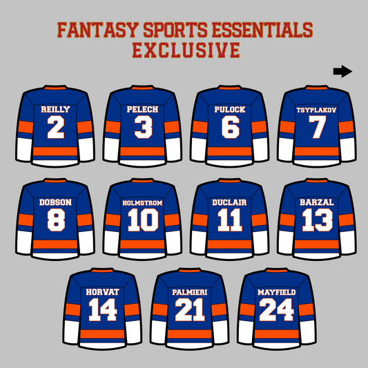 New York Islanders 2024 Home Jersey Magnets