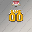 Nashville Predators Personalized Current Name and Number Magnets