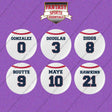 New England Patriots 2025 Away Jersey Button Pins (Choose Your Player) Page 1