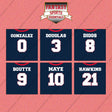 New England Patriots 2025 Home Jersey Wall Art Prints (Choose Your Player) Page 1