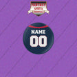 New England Patriots Personalized Current Home Jersey Buttons