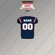 New England Patriots Personalized Current Home Jersey Magnets