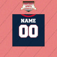 New England Patriots Personalized Current Home Jersey Wall Art Prints