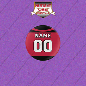 New Jersey Devils Personalized Current Home Jersey Buttons