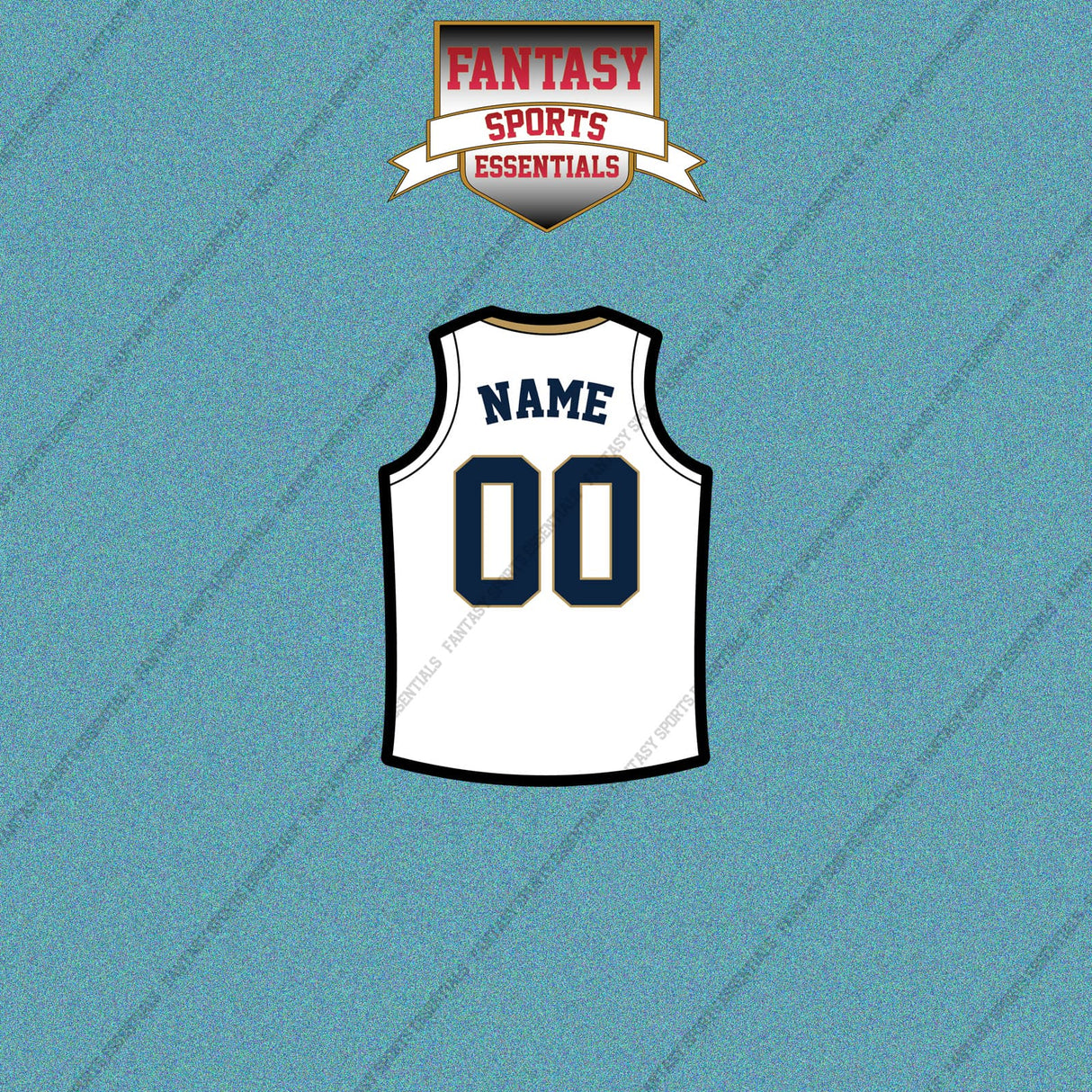 New Orleans Pelicans Personalized Current Away Jersey Car Decals
